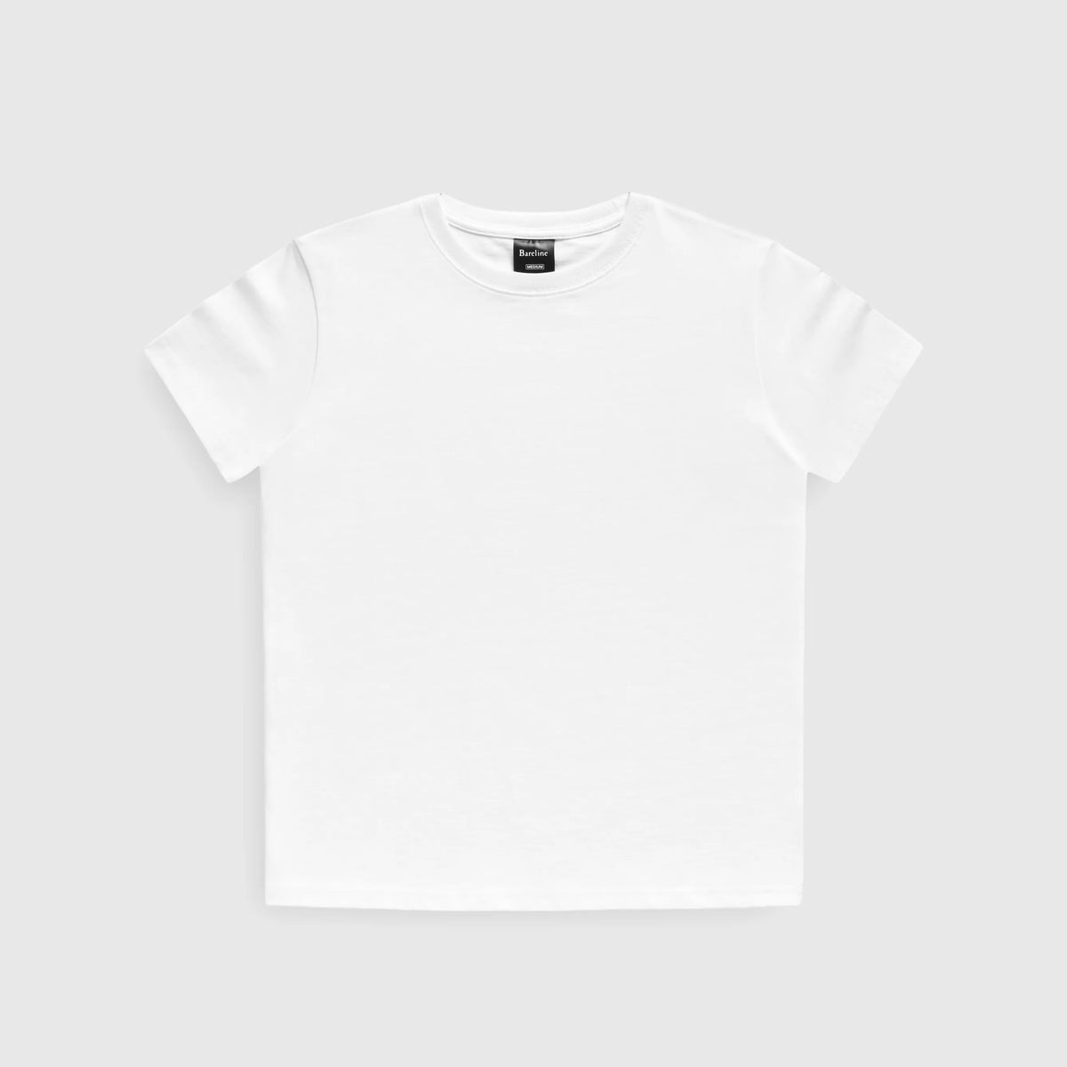 White Baby Tee | Mens Bareline