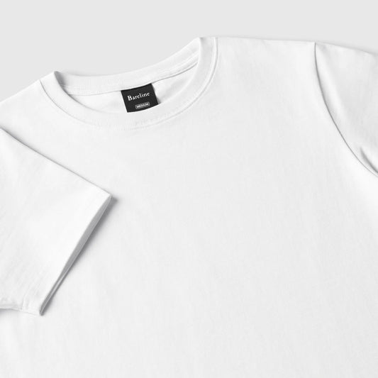 White Baby Tee | Mens Bareline