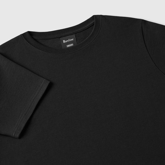 Black Baby Tee | Mens Bareline