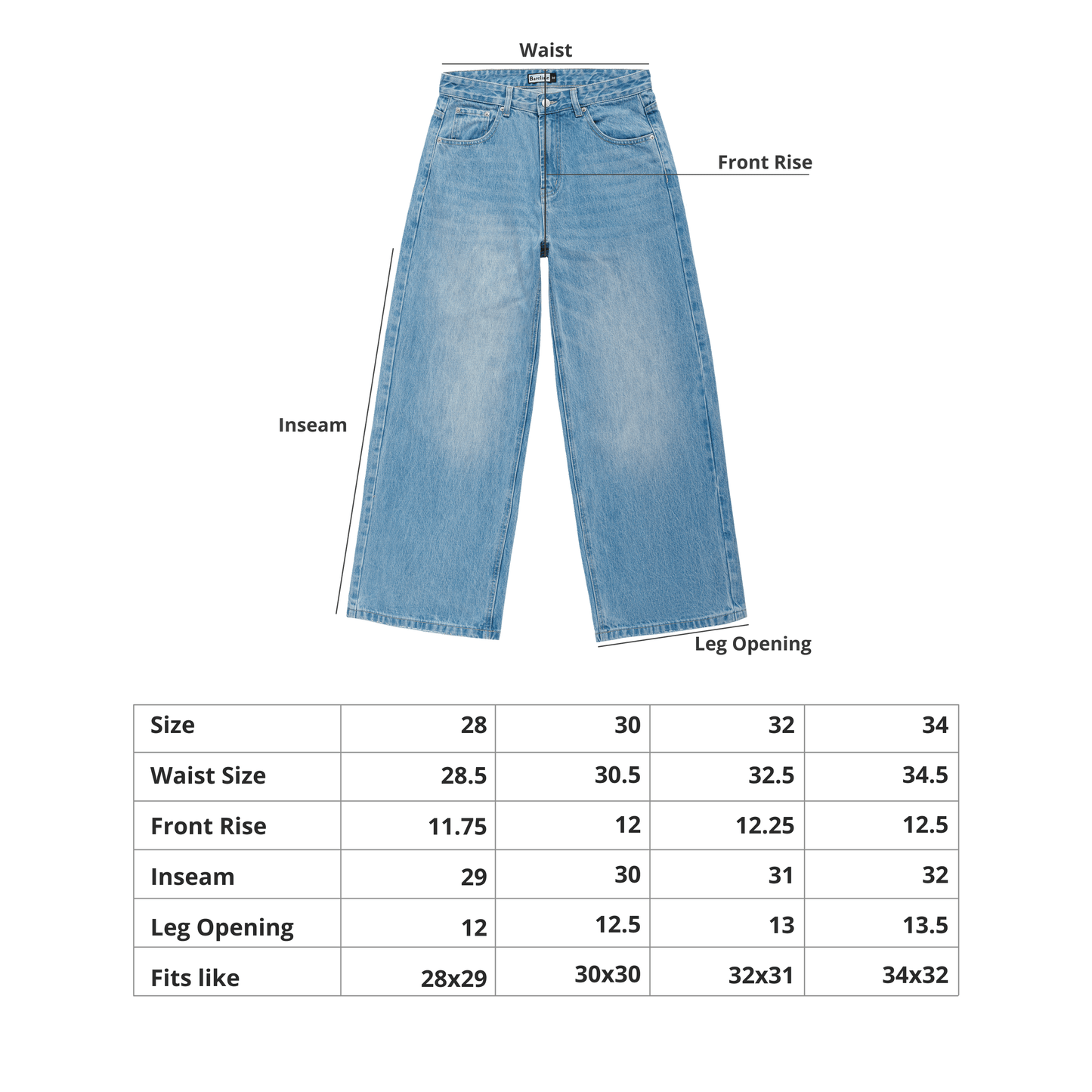 Person styled in Bareline Clothing basics, emphasizing simplicity and comfort