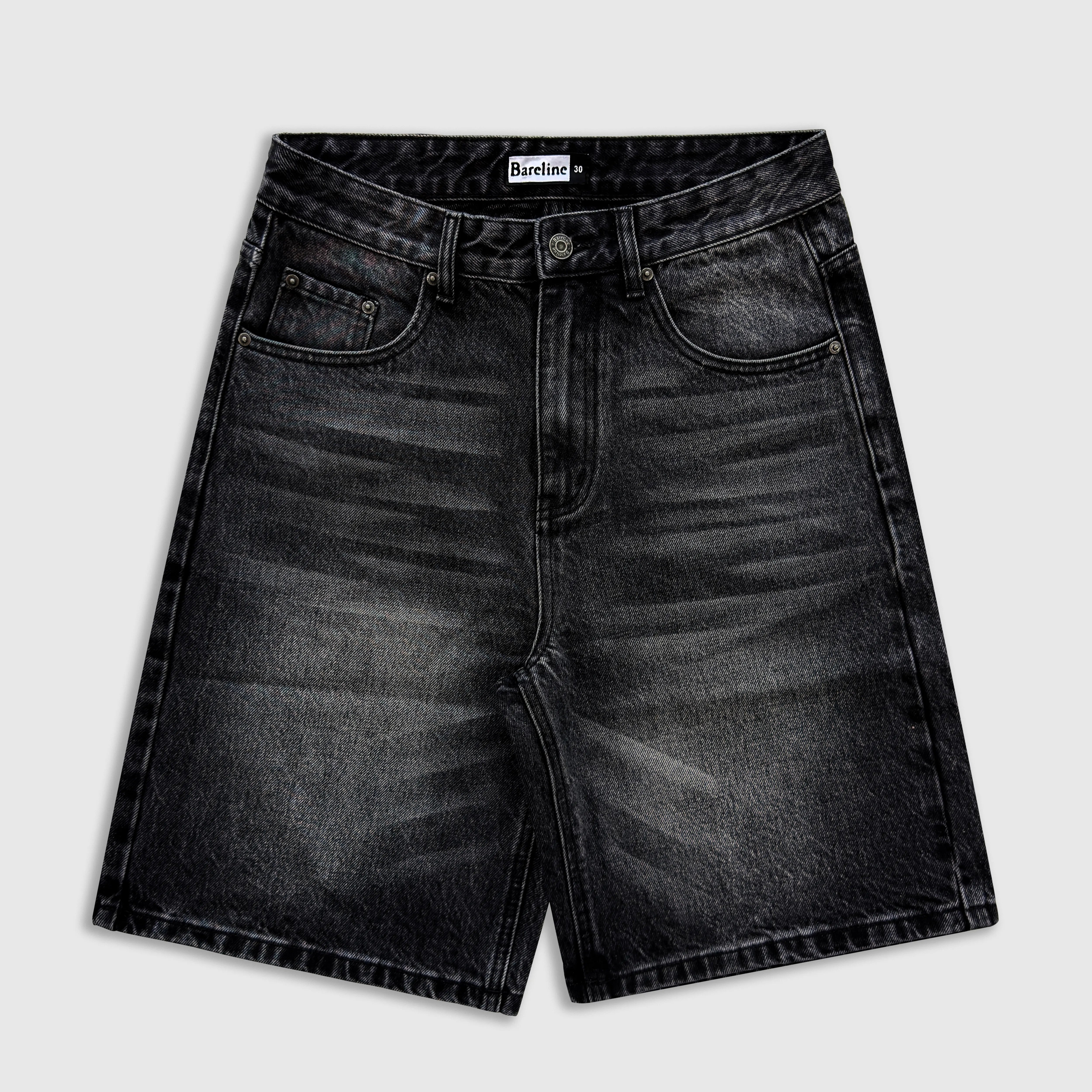 Grey Wash Jorts – Bareline