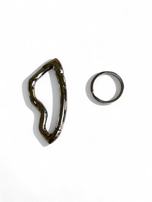 Silver Luxe Carabiner