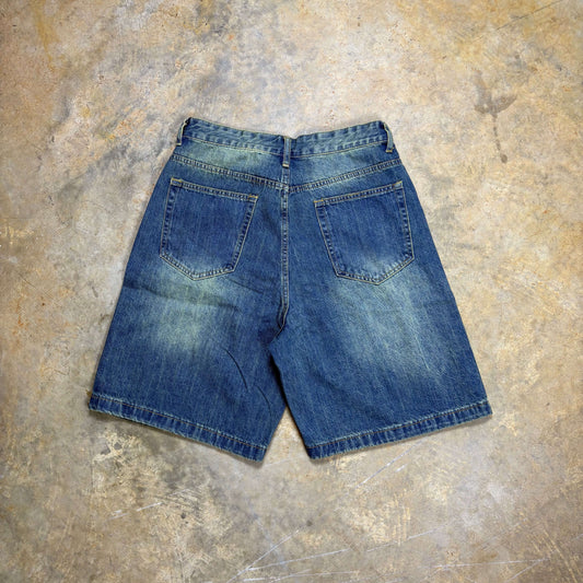 Colbalt Wash Jorts