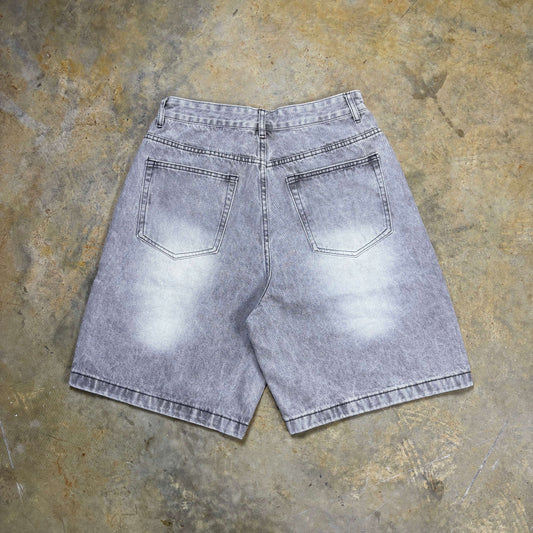 Grey Wash Jorts