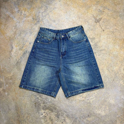 Colbalt Wash Jorts