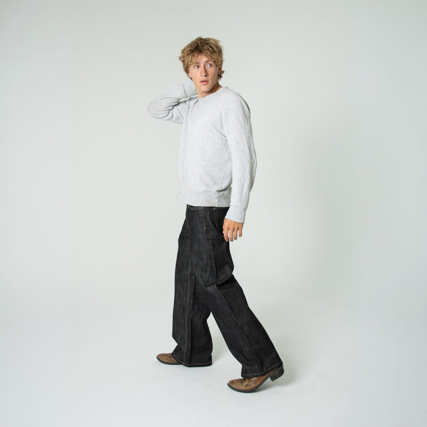 Raw Black Selvedge Denim | Bareline