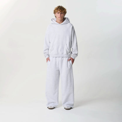 Cloud Grey Sweatset Bundle (Matching Hoodie + Sweats) Bareline