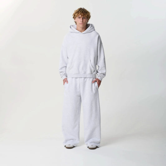 Cloud Grey Sweatset Bundle (Matching Hoodie + Sweats) Bareline