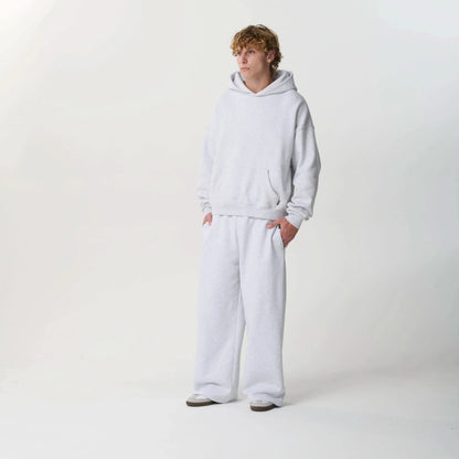Cloud Grey Sweatset Bundle (Matching Hoodie + Sweats) Bareline
