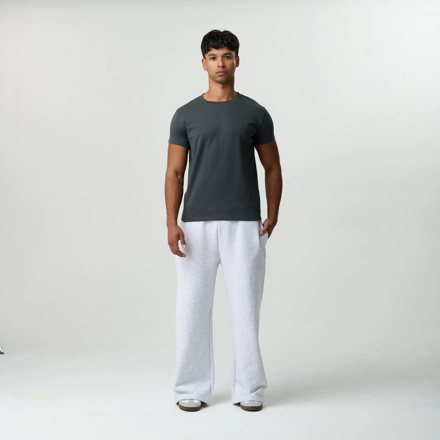 Grey Core Baby Tee | Mens