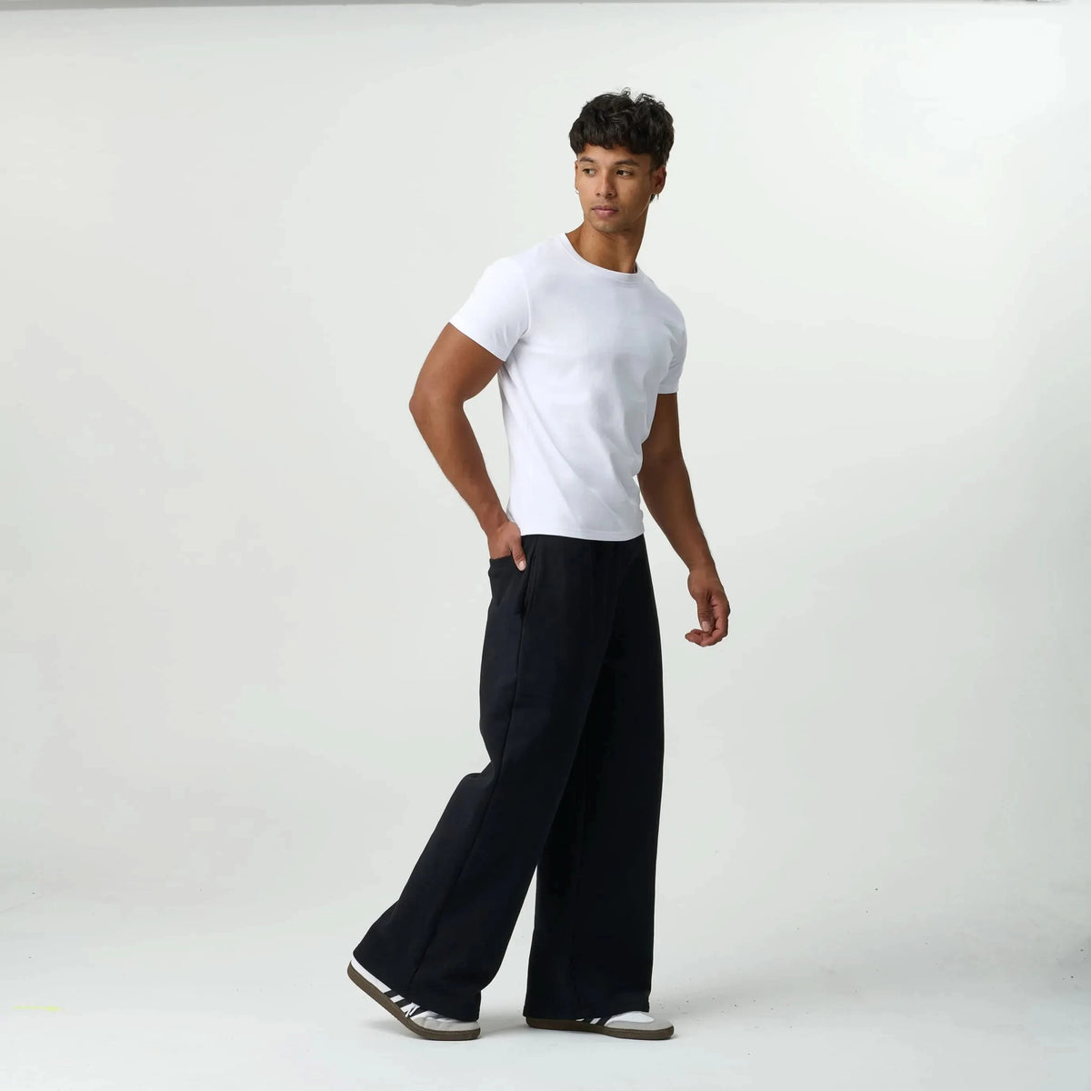 White Baby Tee | Mens Bareline