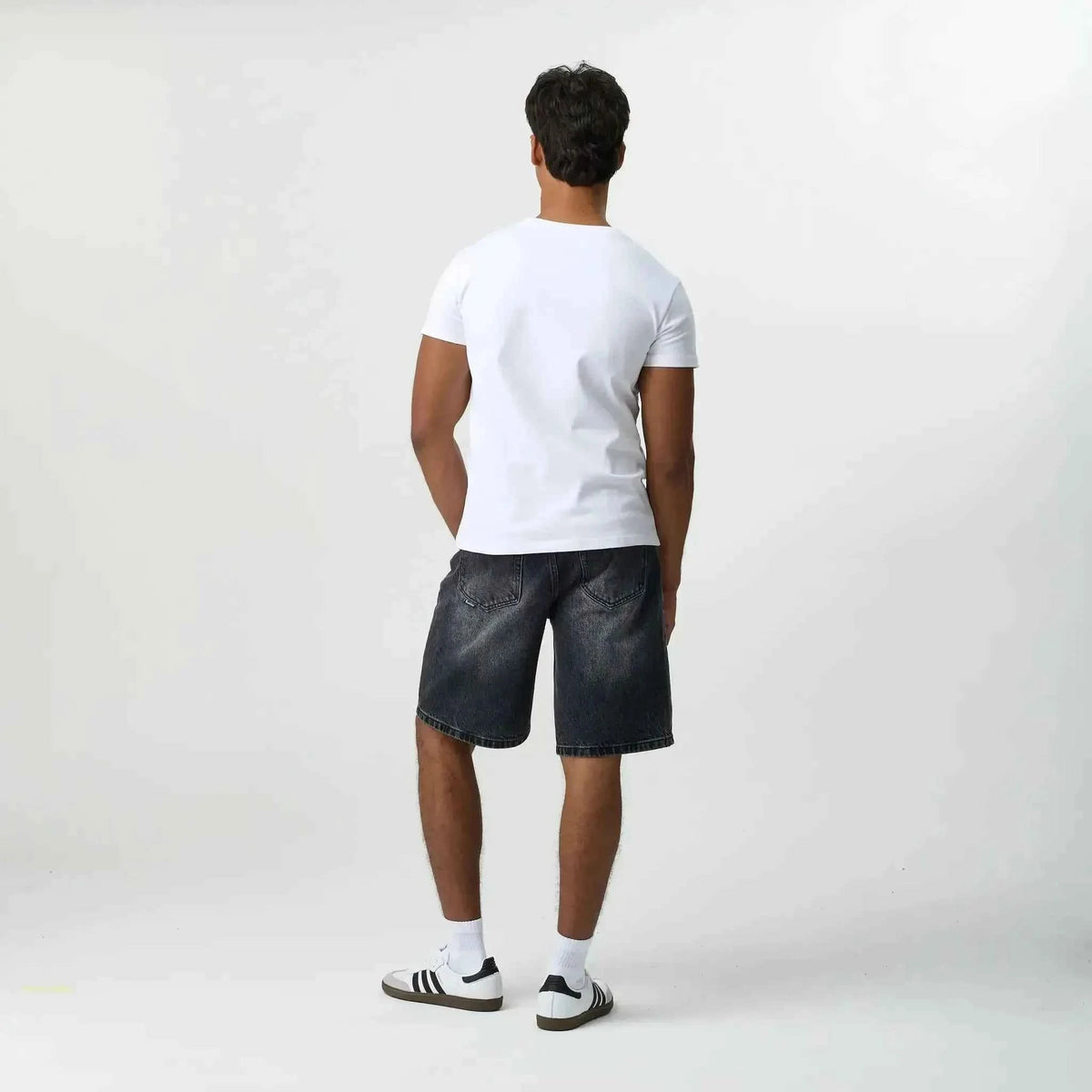 Grey Wash Jorts