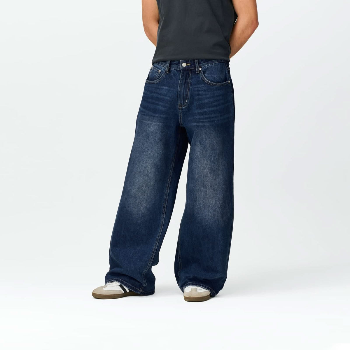 Blue Wash Denim Bareline