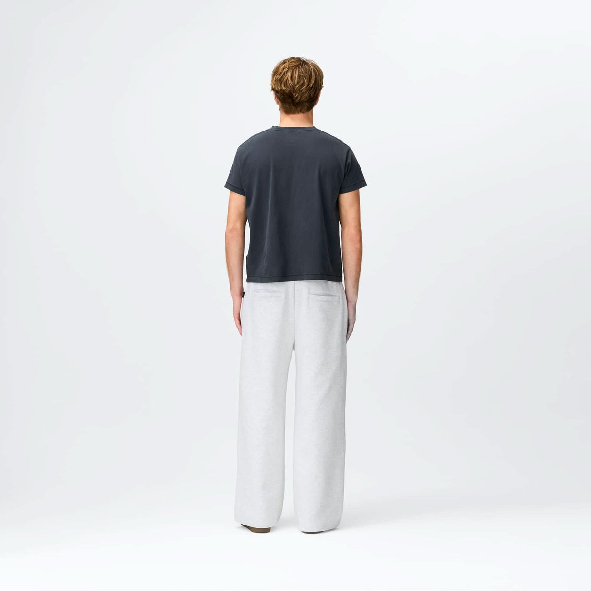Cloud Grey Baggy Sweatpants Bareline