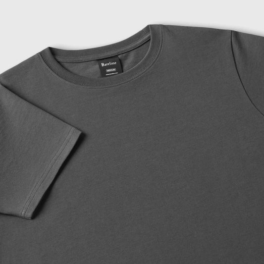 Grey Baby Tee | Mens grey-core-baby-tee