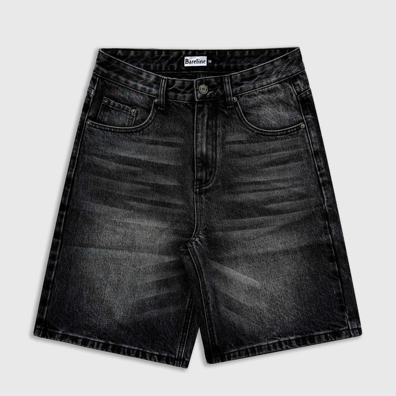 Grey Wash Jorts