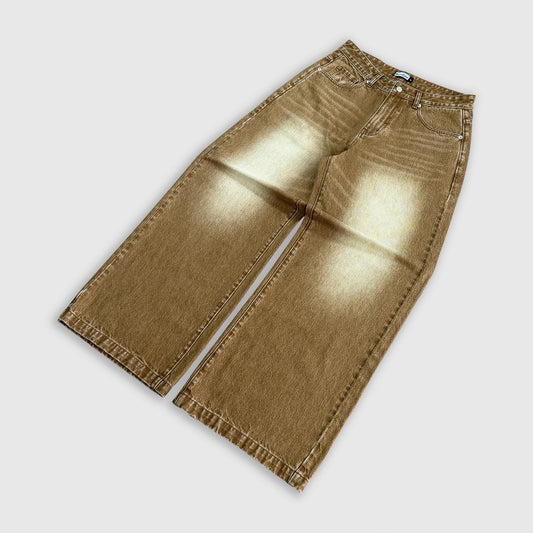 Brown Wash Denim