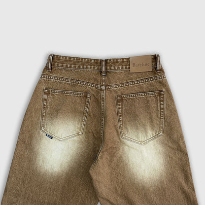 Brown Wash Denim