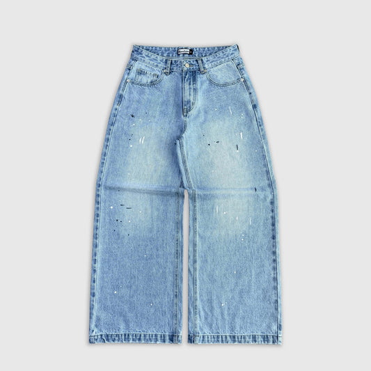 Paint Splatter Denim