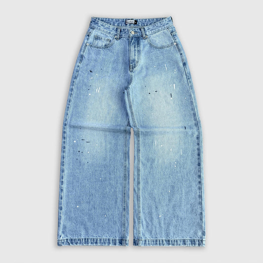 Paint Splatter Denim