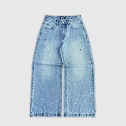 Paint Splatter Denim