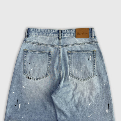 Paint Splatter Denim