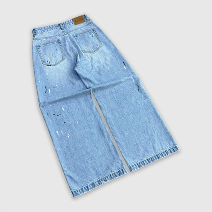 Paint Splatter Denim
