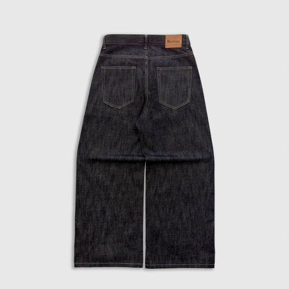 Raw Black Selvedge Denim | Bareline