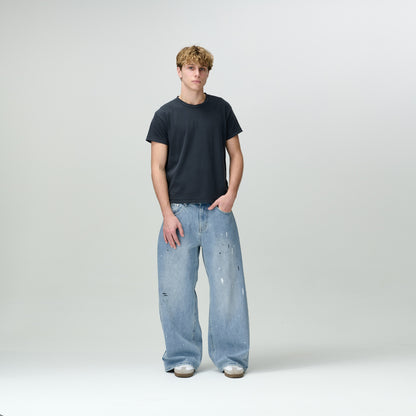 Paint Splatter Denim