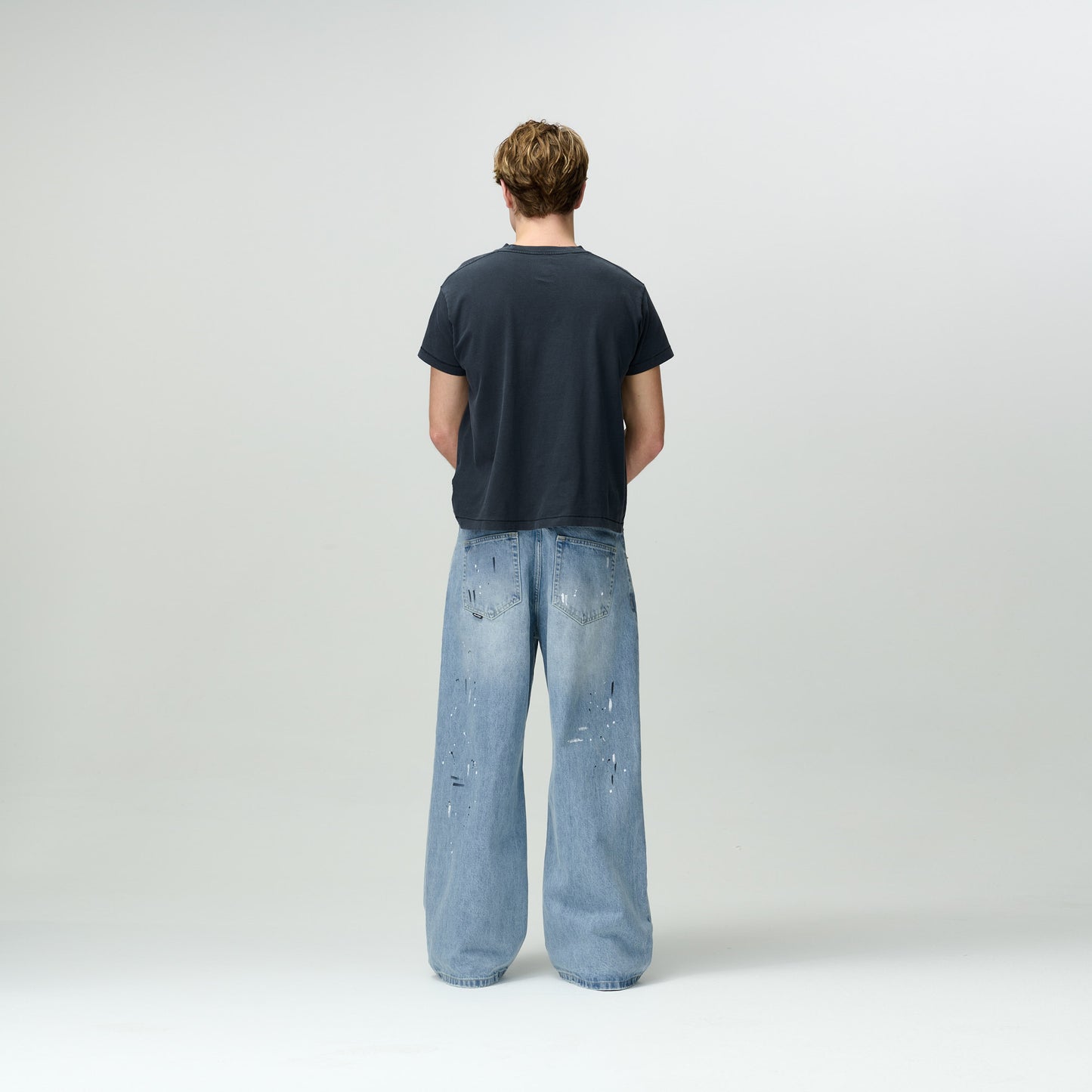 Paint Splatter Denim