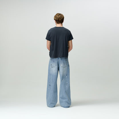 Paint Splatter Denim