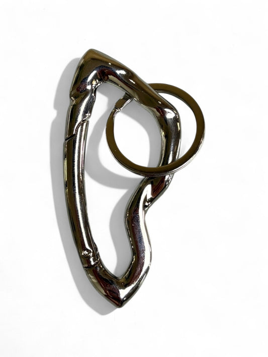 Silver Luxe Carabiner