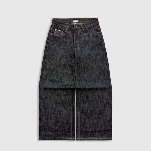Raw Black Selvedge Denim raw-black-selvedge-denim