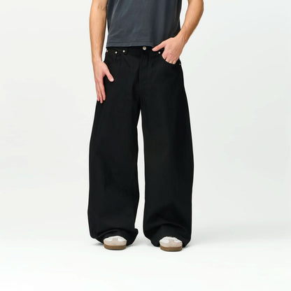 Black Selvedge Denim Bareline