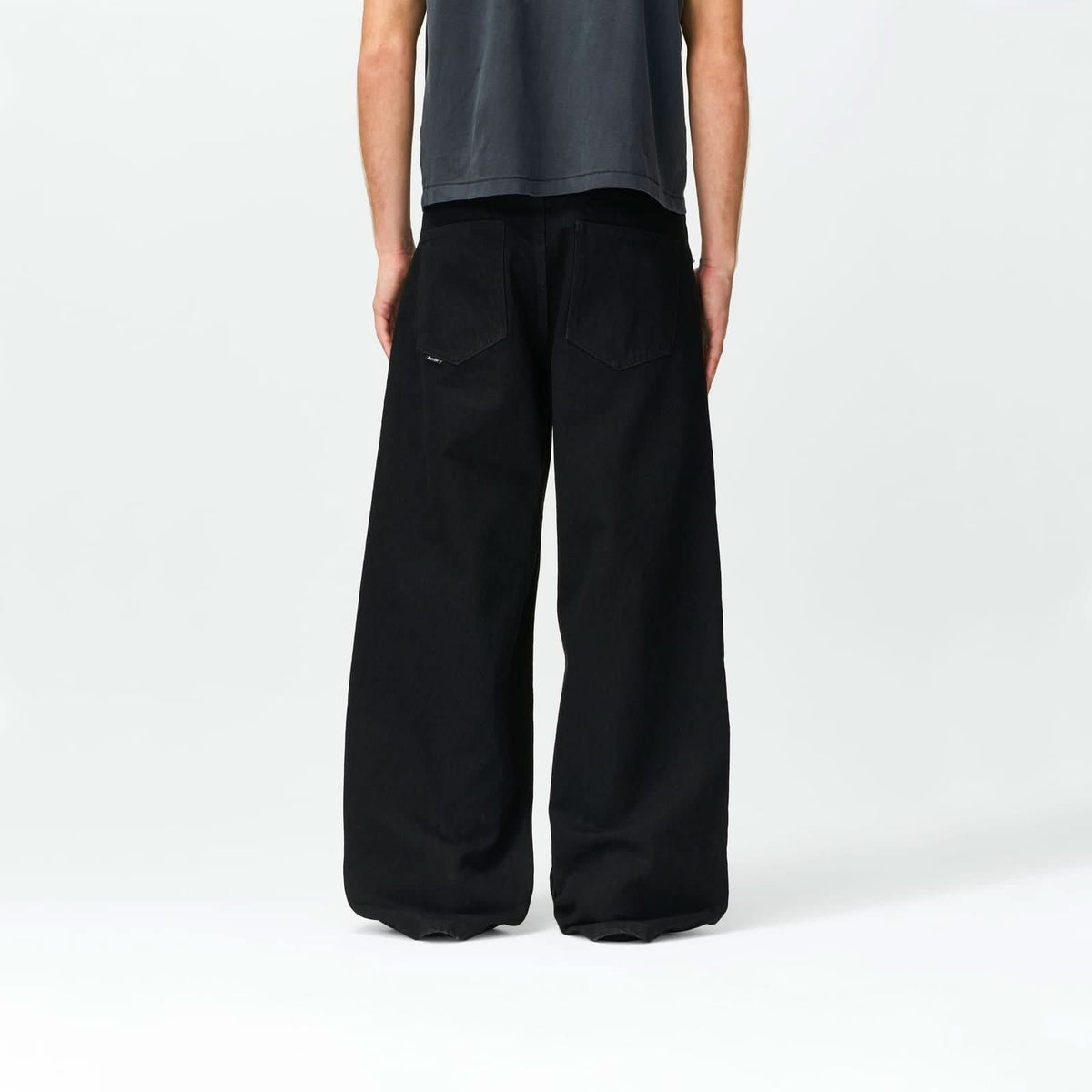 Black Selvedge Denim Bareline