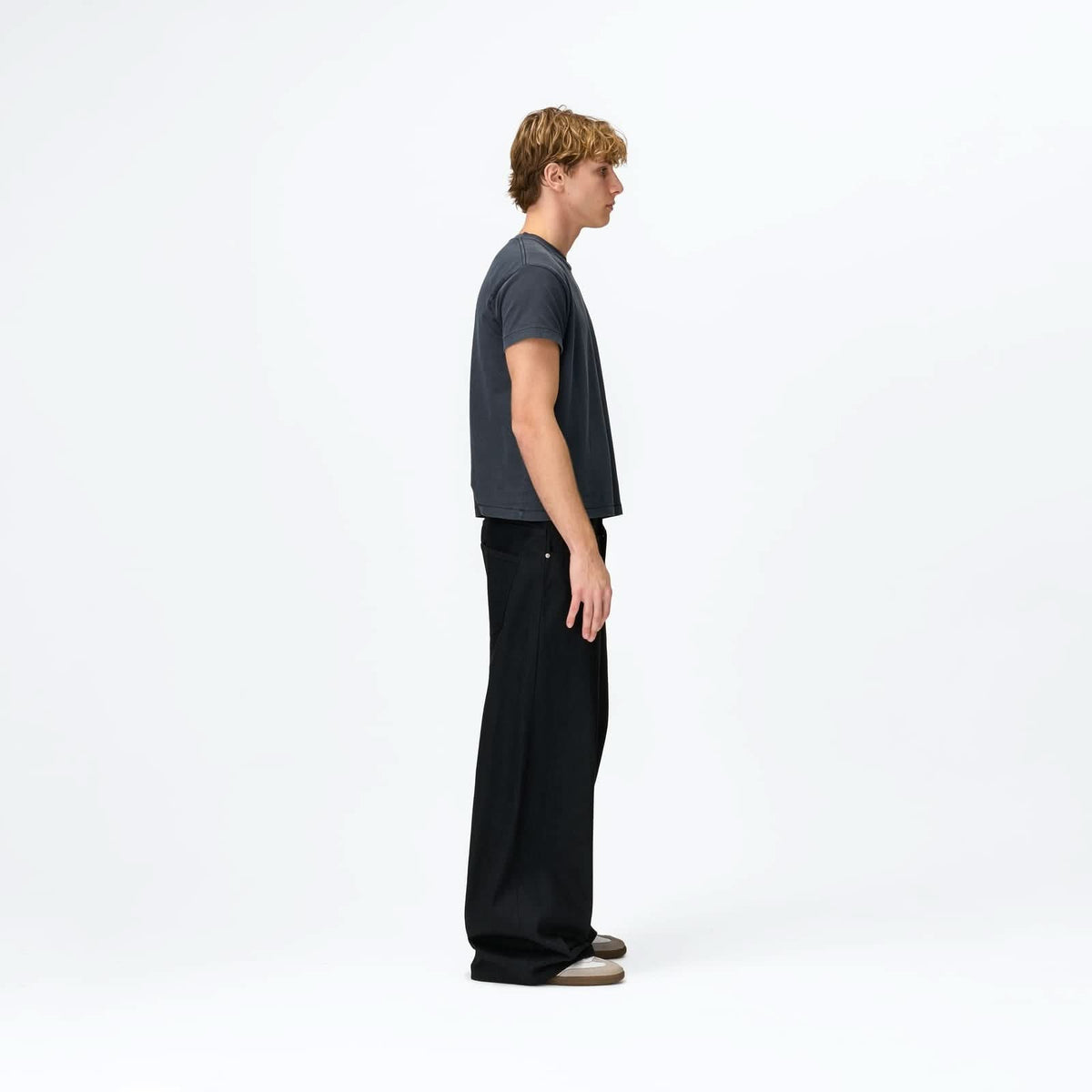 Black Selvedge Denim Bareline