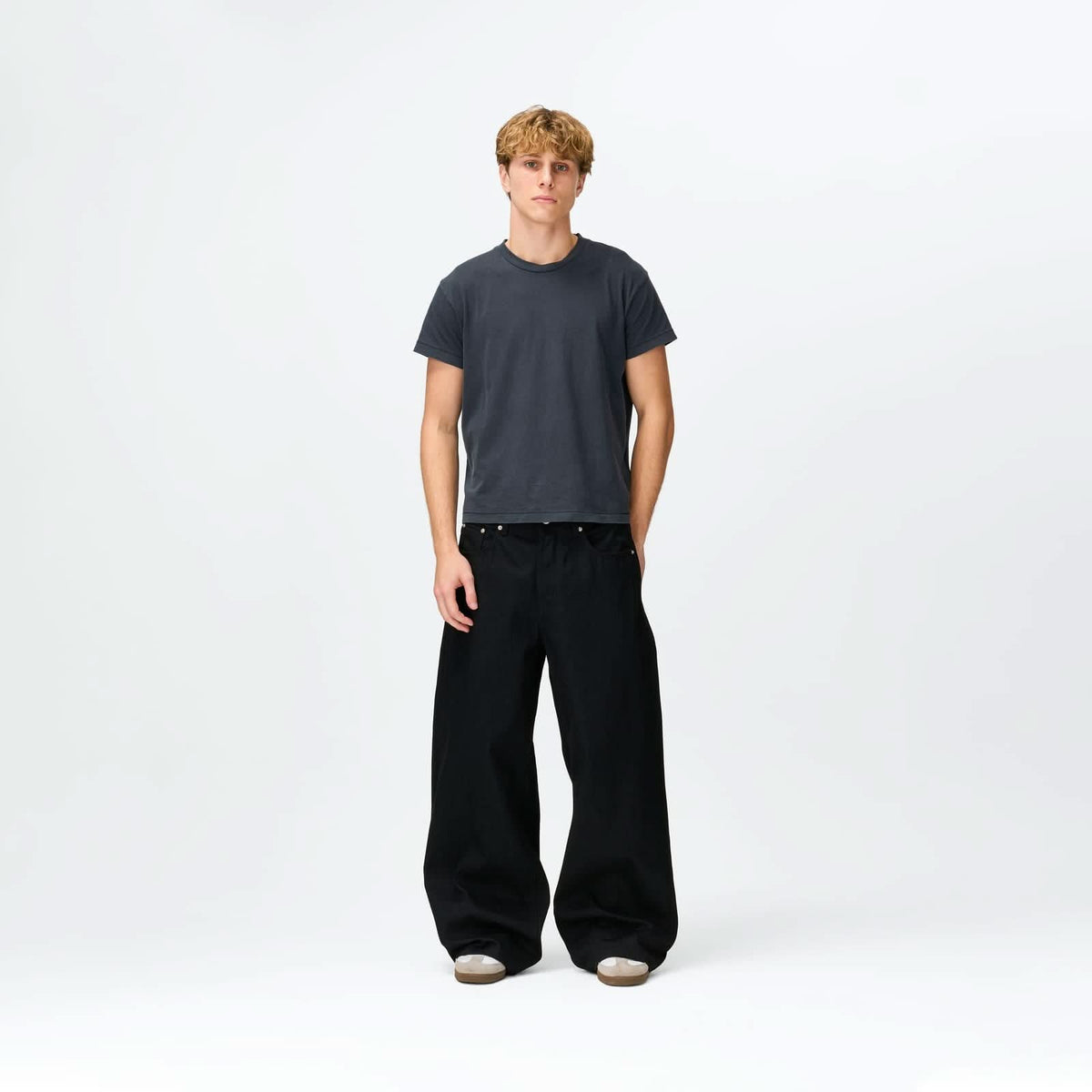Black Selvedge Denim Bareline