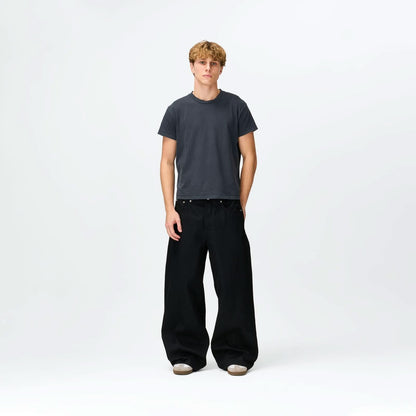 Black Selvedge Denim Bareline