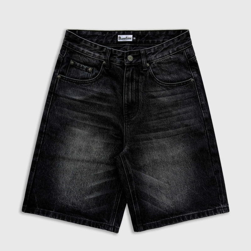 Stone Wash Jorts