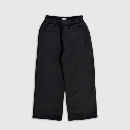 Jet Black Baggy Sweatpants