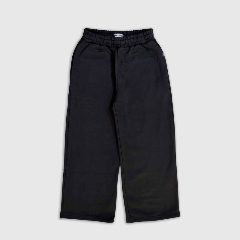 Jet Black Baggy Sweatpants