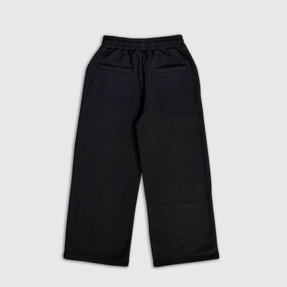 Jet Black Baggy Sweatpants