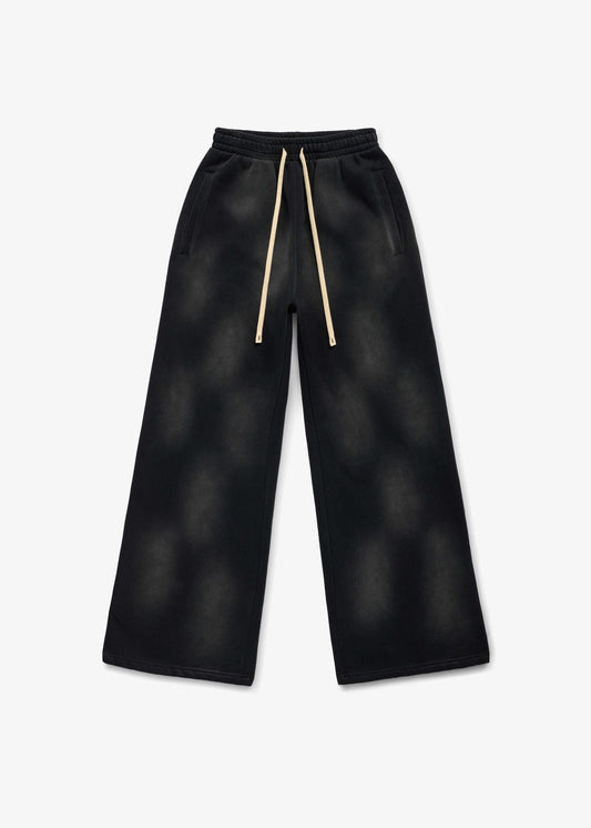 Black Acid Washed Sweats