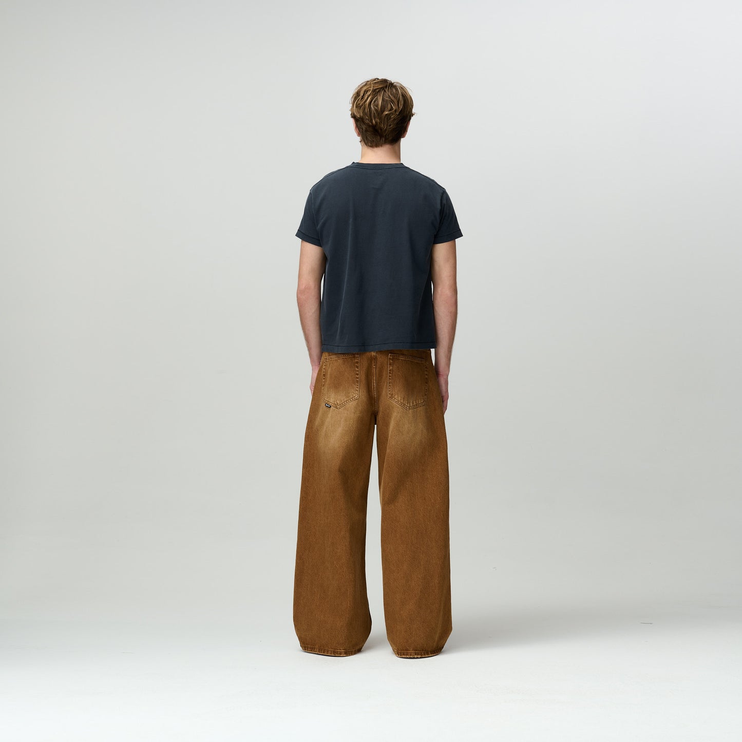 Brown Wash Denim