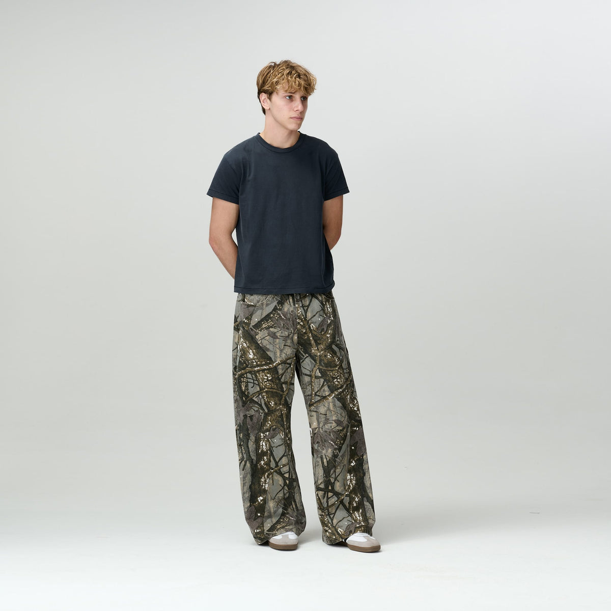 Woodland Camo Denim | Bareline