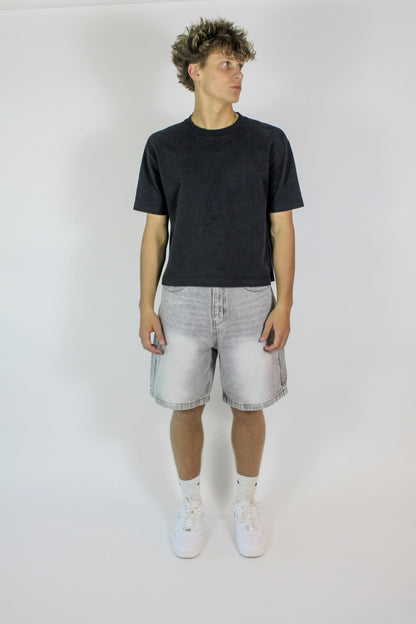 Grey Wash Jorts