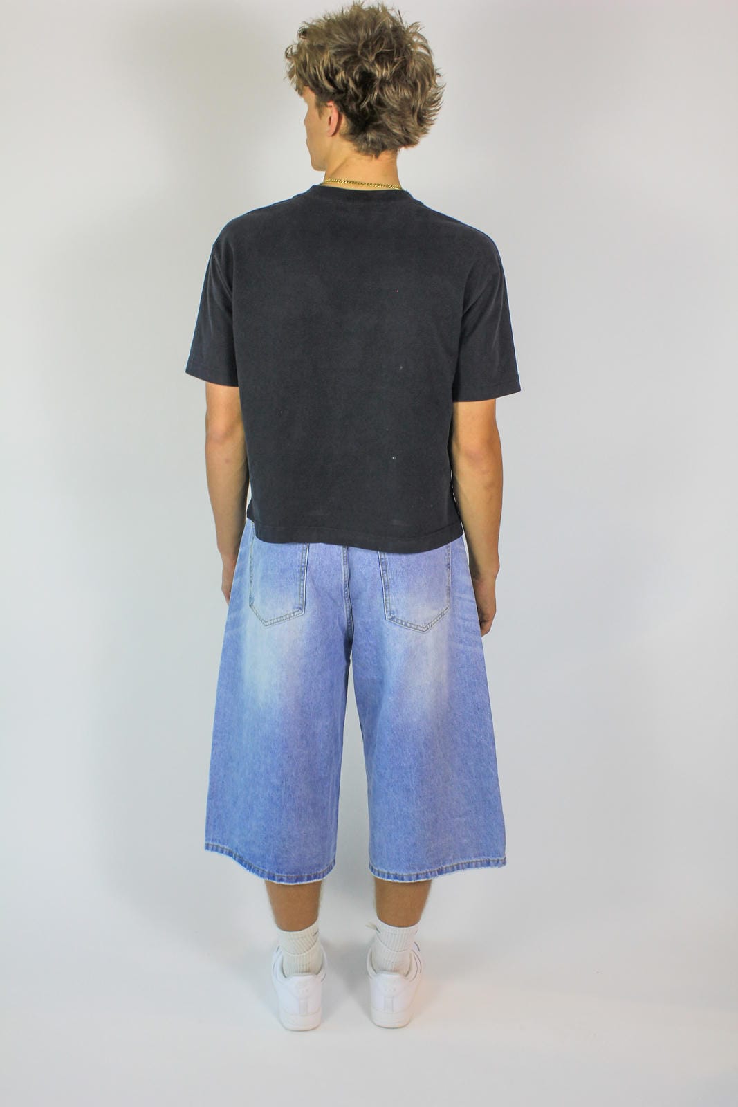 Light Blue Long Jorts