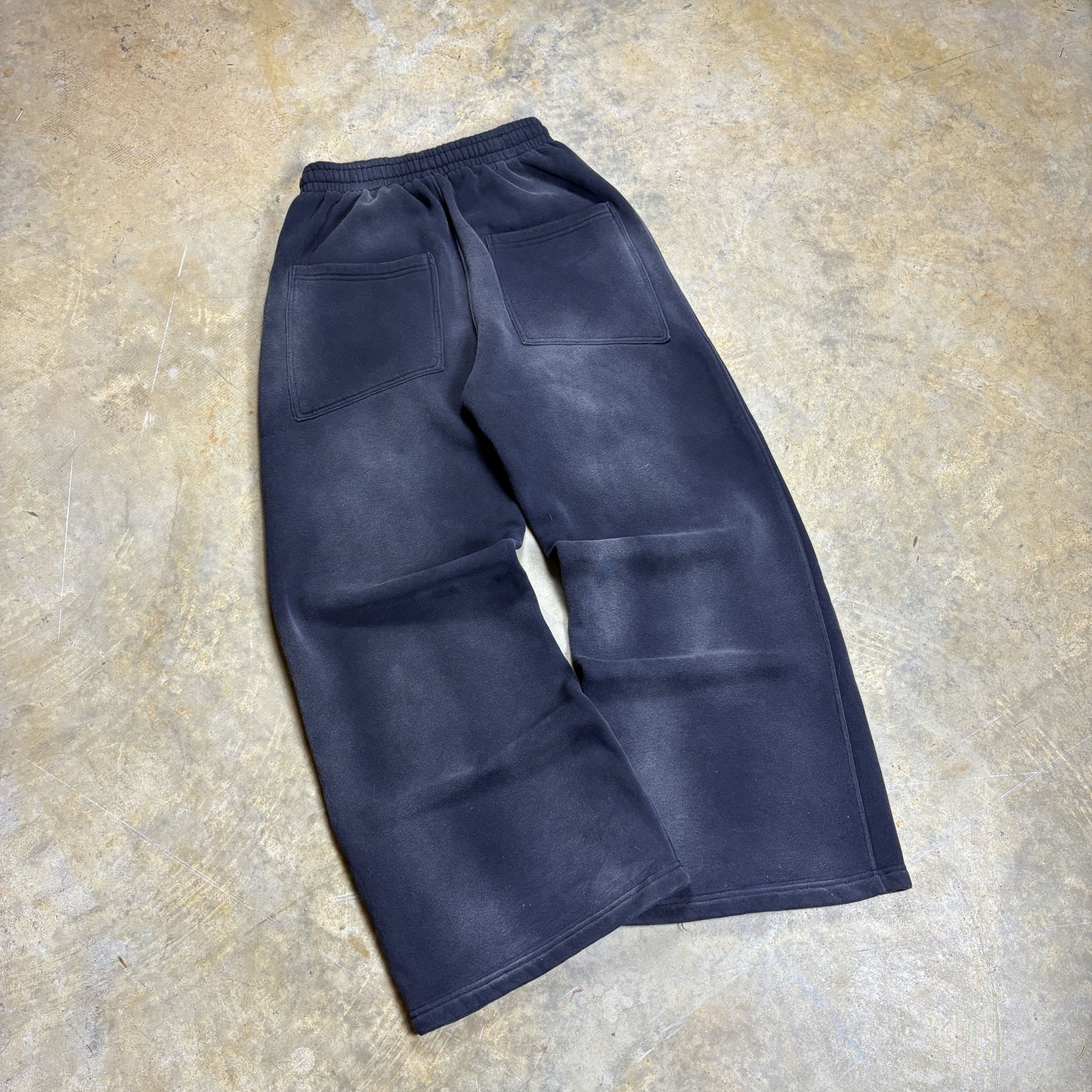 Black Acid Washed Sweats