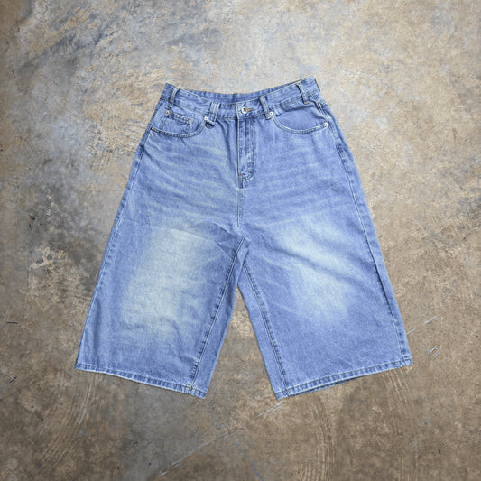 Light Blue Long Jorts